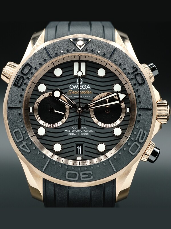 Omega Seamaster Diver 300 Master Chronometer Chronograph 44mm 210.62.44.51.01.001