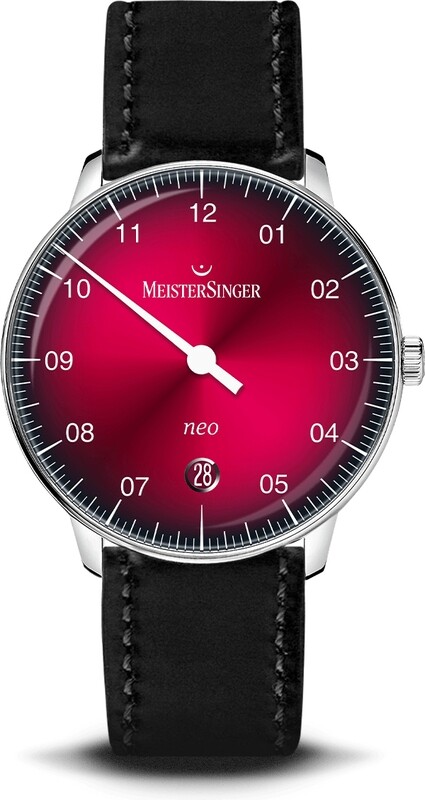 MeisterSinger NEO Plus Bordeaux Gradient Dial NED411D