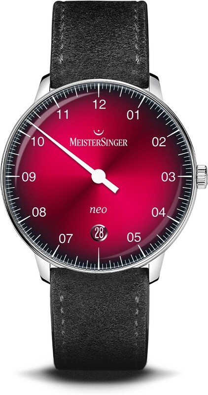 MeisterSinger Neo Sunburst Red Dégradé NE911D