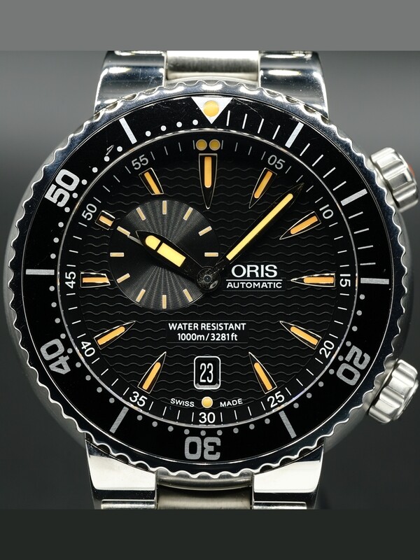 Oris Divers Small Second Date Men's Watch 64376098454MB
