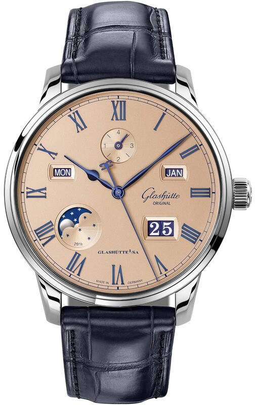 Glashütte Original Senator Excellence Perpetual Calendar Rose Opaline