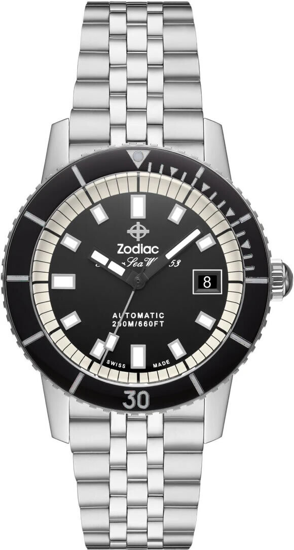 zo Zodiac Super Sea Wolf 53 Compression ZO9286 - Exquisite Timepieces