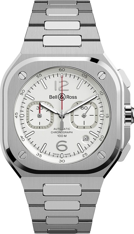Bell & Ross BR 05 Chrono White Hawk on Bracelet