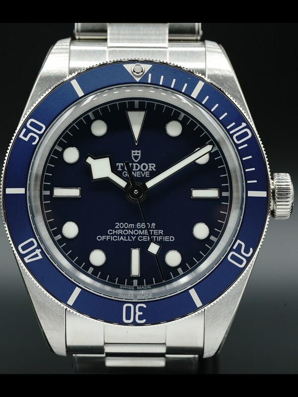 Tudor 58 Blue on Bracelet 79030B