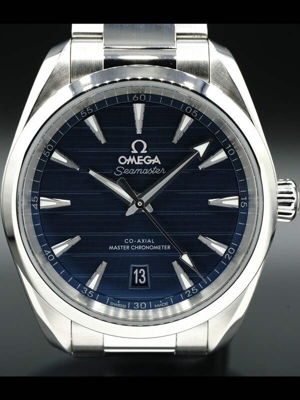 Omega Seamaster Aqua Terra 150M Co-Axial Master Chronometer Blue Dial 220.10.38.20.03.001
