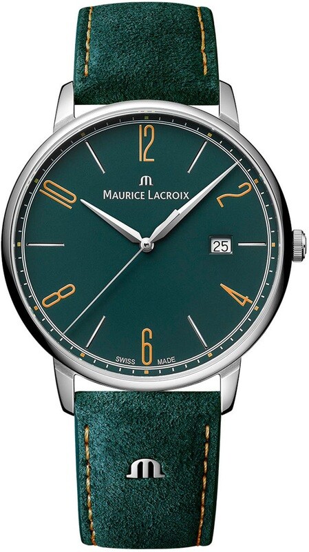 Maurice Dial Timepieces Date Dark EL1118-SS001-620-5 - Exquisite Green Lacroix Eliros