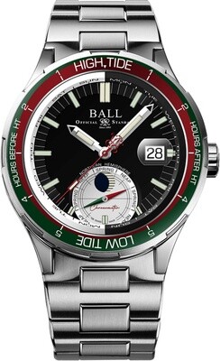 Ball Roadmaster Pilot GMT 40mm Black Dial - Exquisite Timepieces