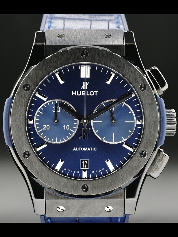 Hublot Classic Fusion Ceramic Blue Chronograph 521.CM.7170.LR