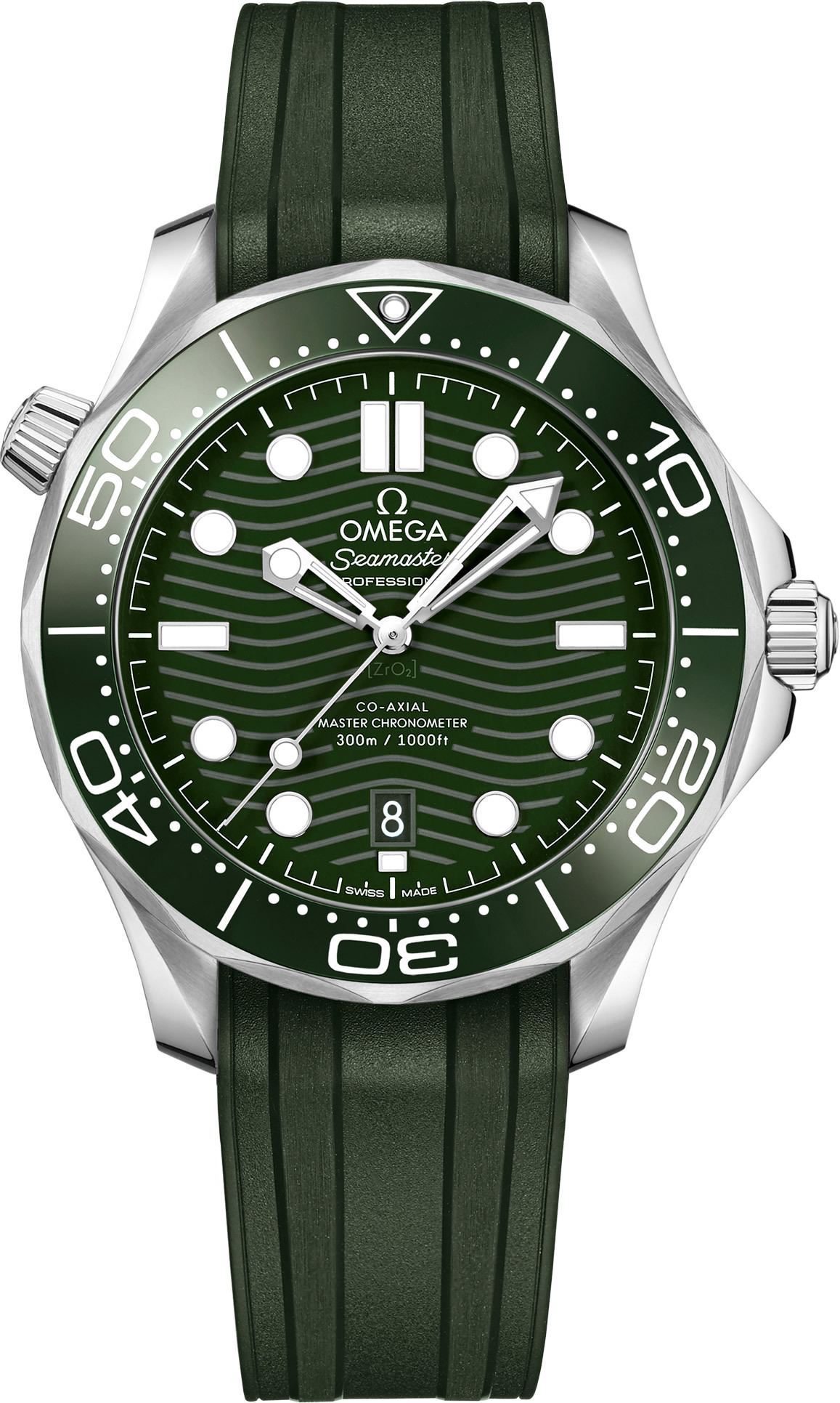 Green Omega Seamaster Diver 300m Professional Video Review