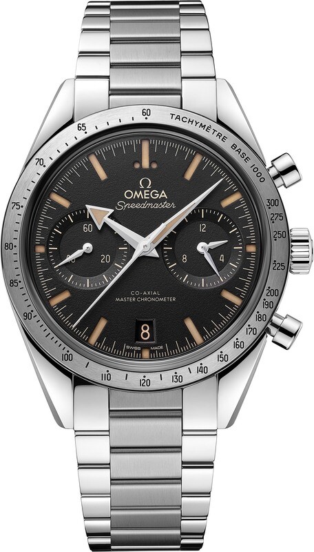 Omega Speedmaster 57 Coaxial Chronometer Chronograph Black Dial 40.5mm on Bracelet 332.10.41.51.01.001