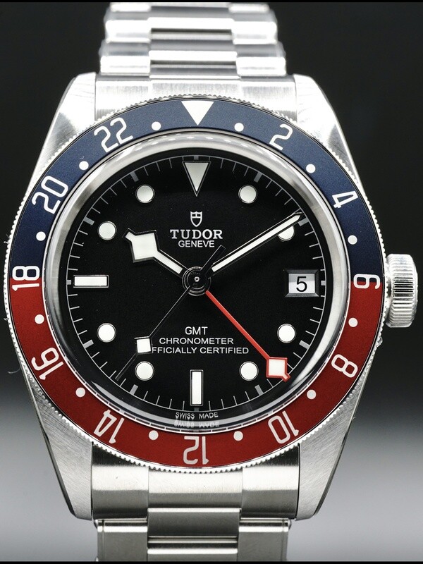 Tudor Black Bay GMT on Bracelet 79830RB