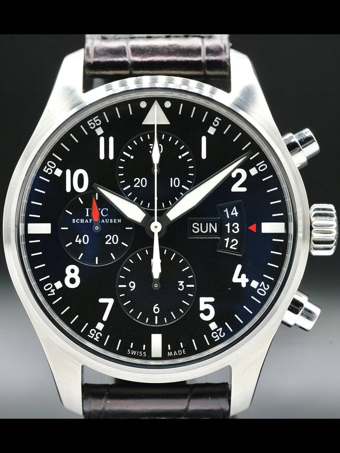 IWC Pilot's Watch Chronograph 3777-01 - Exquisite Timepieces