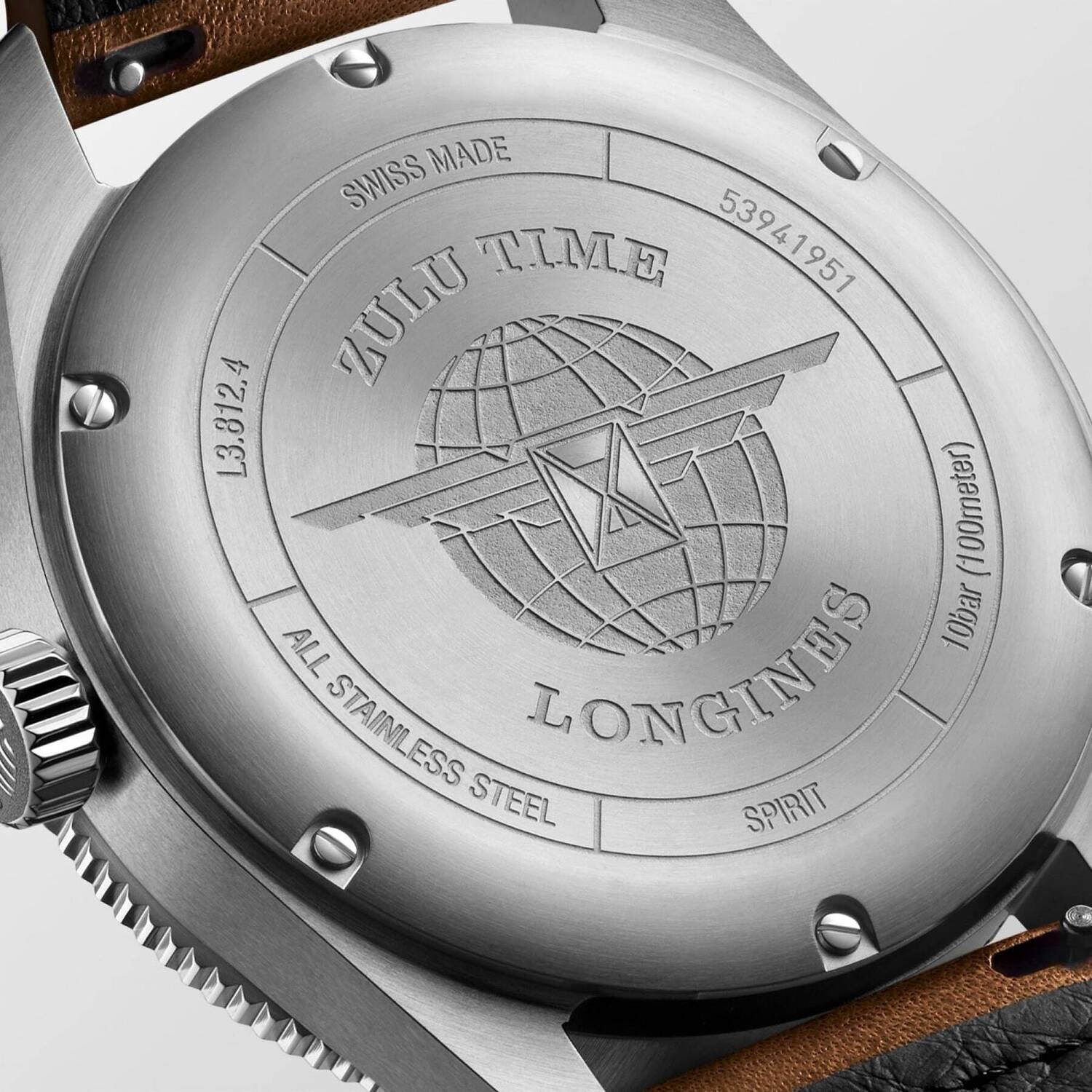 Longines Spirit Zulu Time L3.812.4.63.2 - Exquisite Timepieces