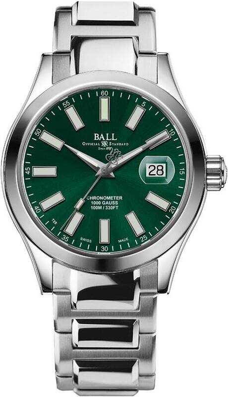 Ball Engineer III Marvelight Chronometer Green 40mm