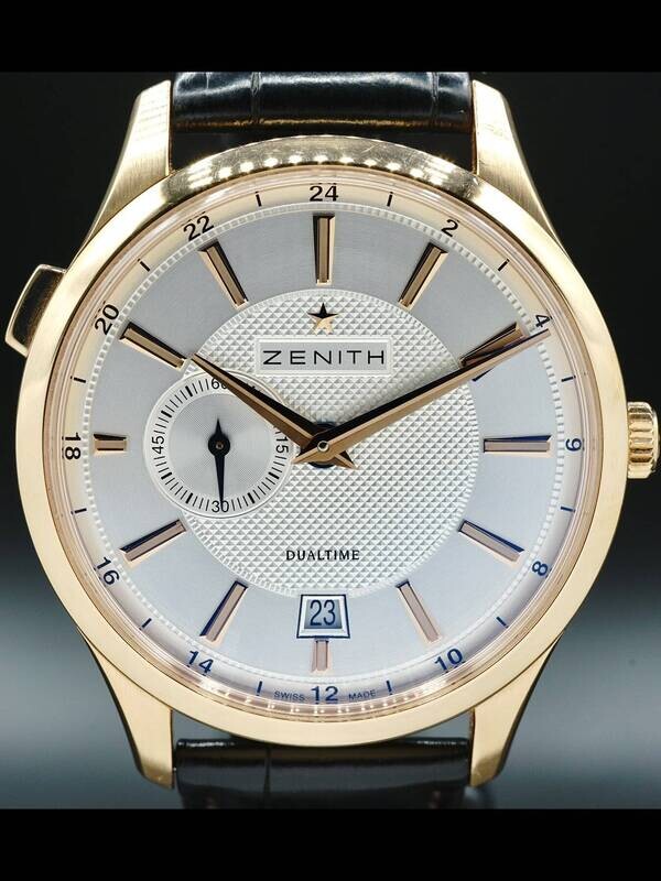 Zenith Captain Dual Time Automatic 18kt Rose Gold18.2130.682
