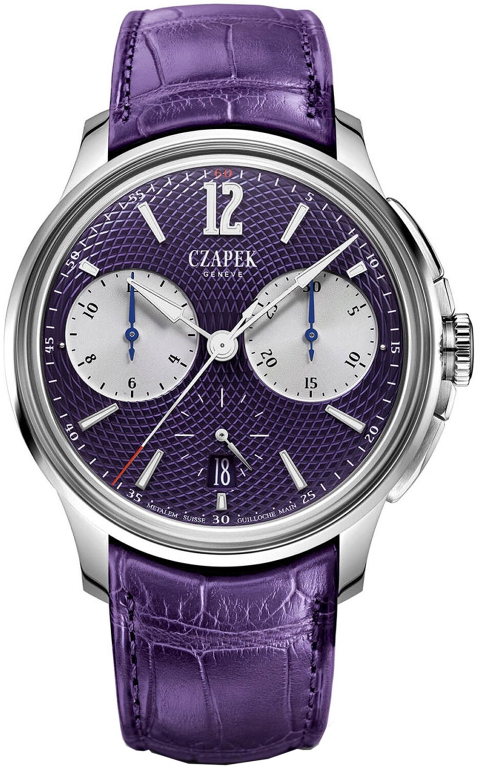 Czapek Faubourg de Cracovie Purple Panda - Exquisite Timepieces