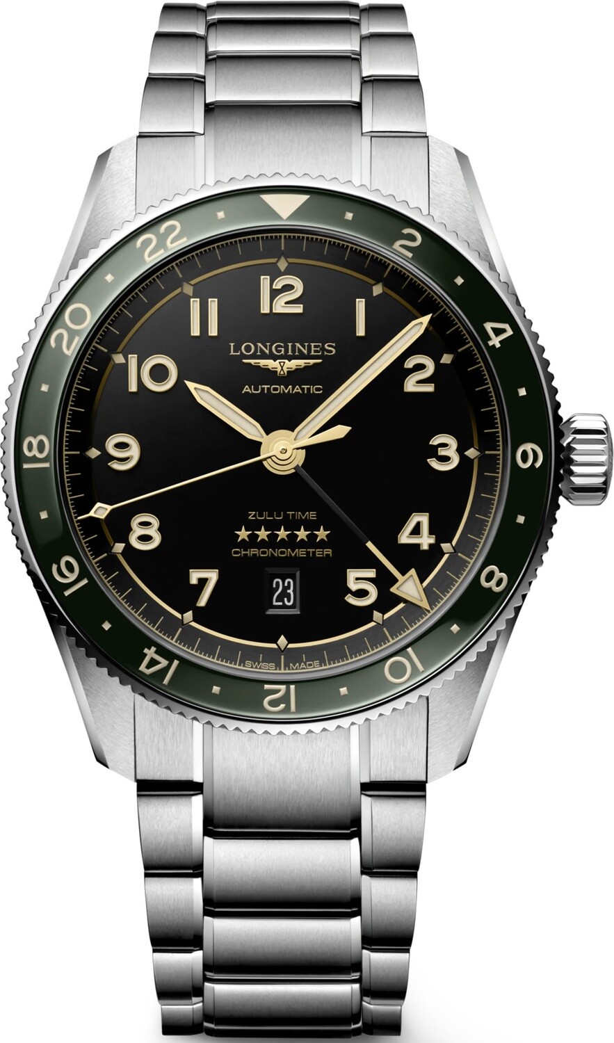 Longines Spirit Zulu Time L3.812.4.63.6 - Exquisite Timepieces