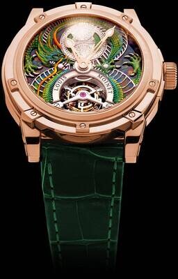 Louis Moinet Dragon 18K Rose Gold LM-14.50.D2