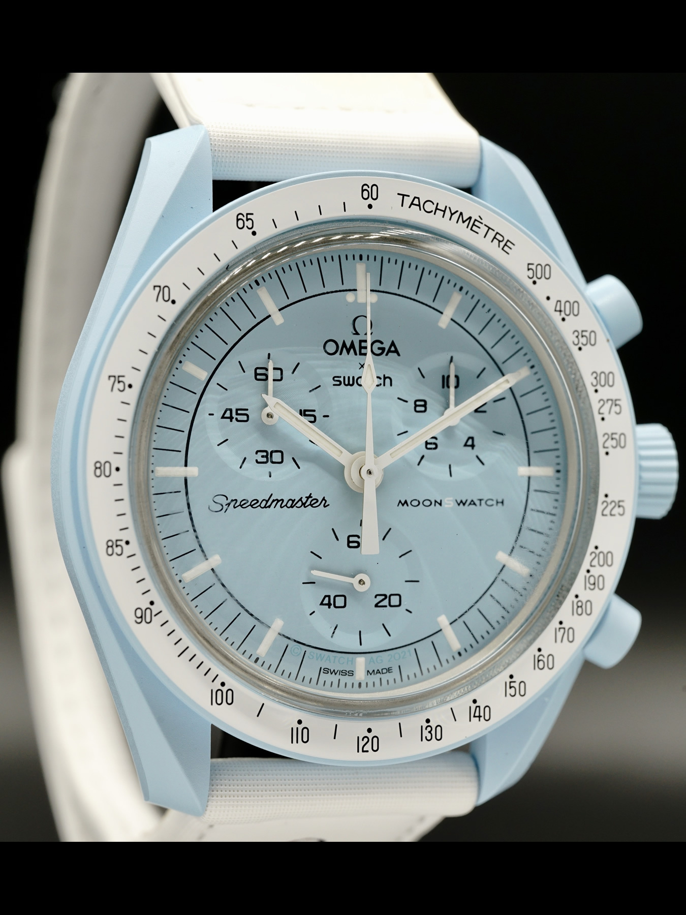 Swatch X Omega Speedmaster MoonSwatch Mission to Uranus Swatch X Omega Speedmaster MoonSwatch Mission to Uranus