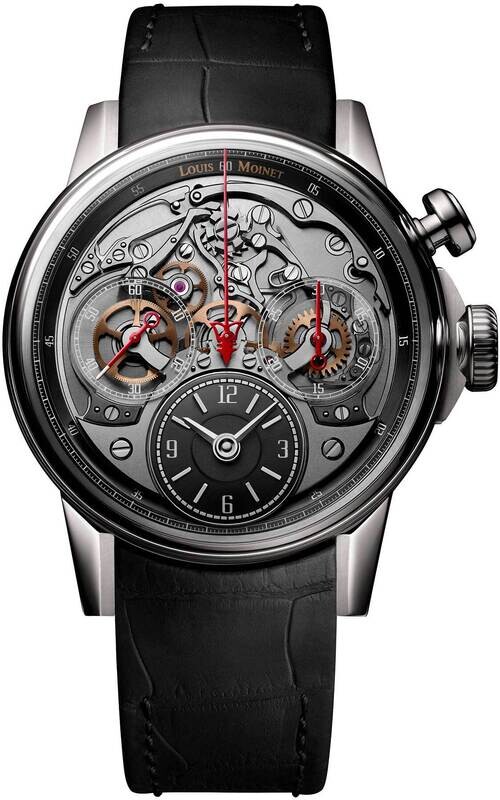 Louis Moinet Memoris Titanium Black LM-84.20.50