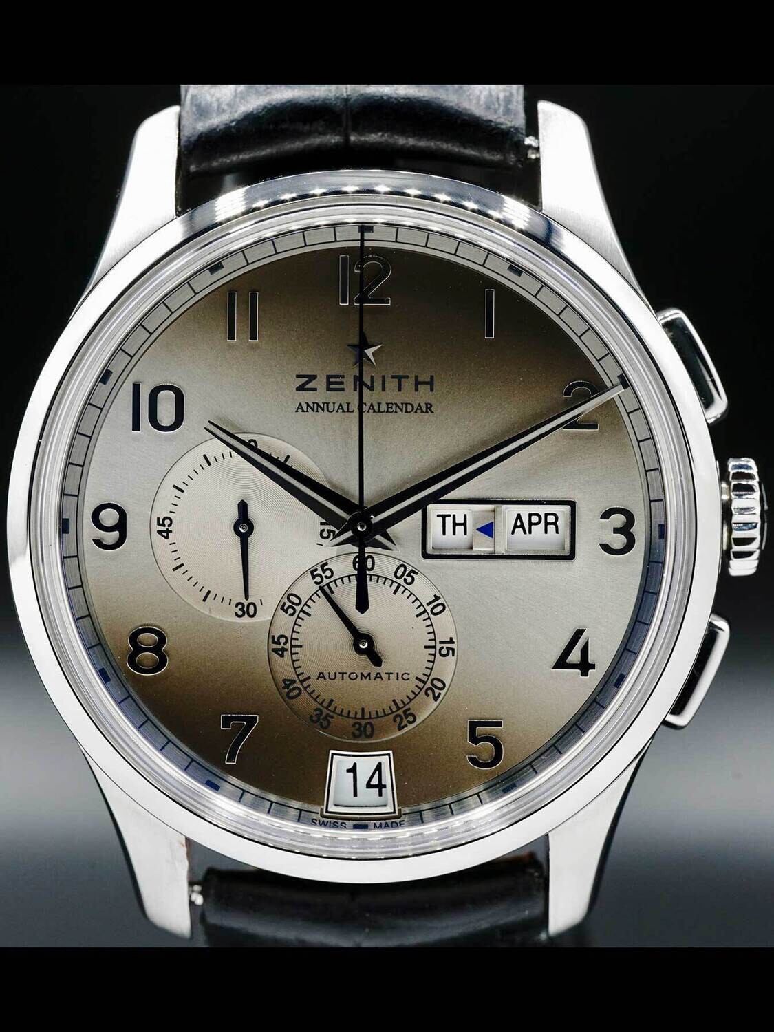 Zenith annual calendar shop chronograph