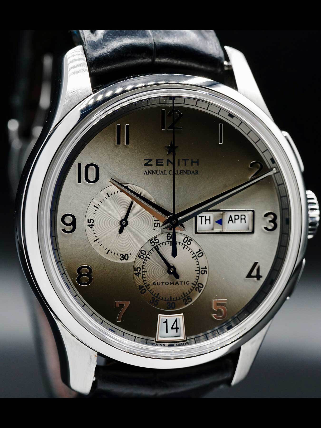Zenith annual calendar chronograph new arrivals