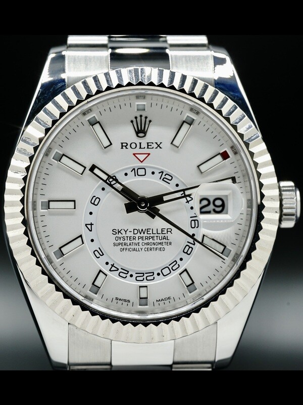 Rolex Sky-Dweller White Dial 326934