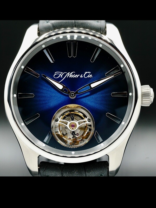 H. Moser and Cie. Pioneer Tourbillon 3804-1201