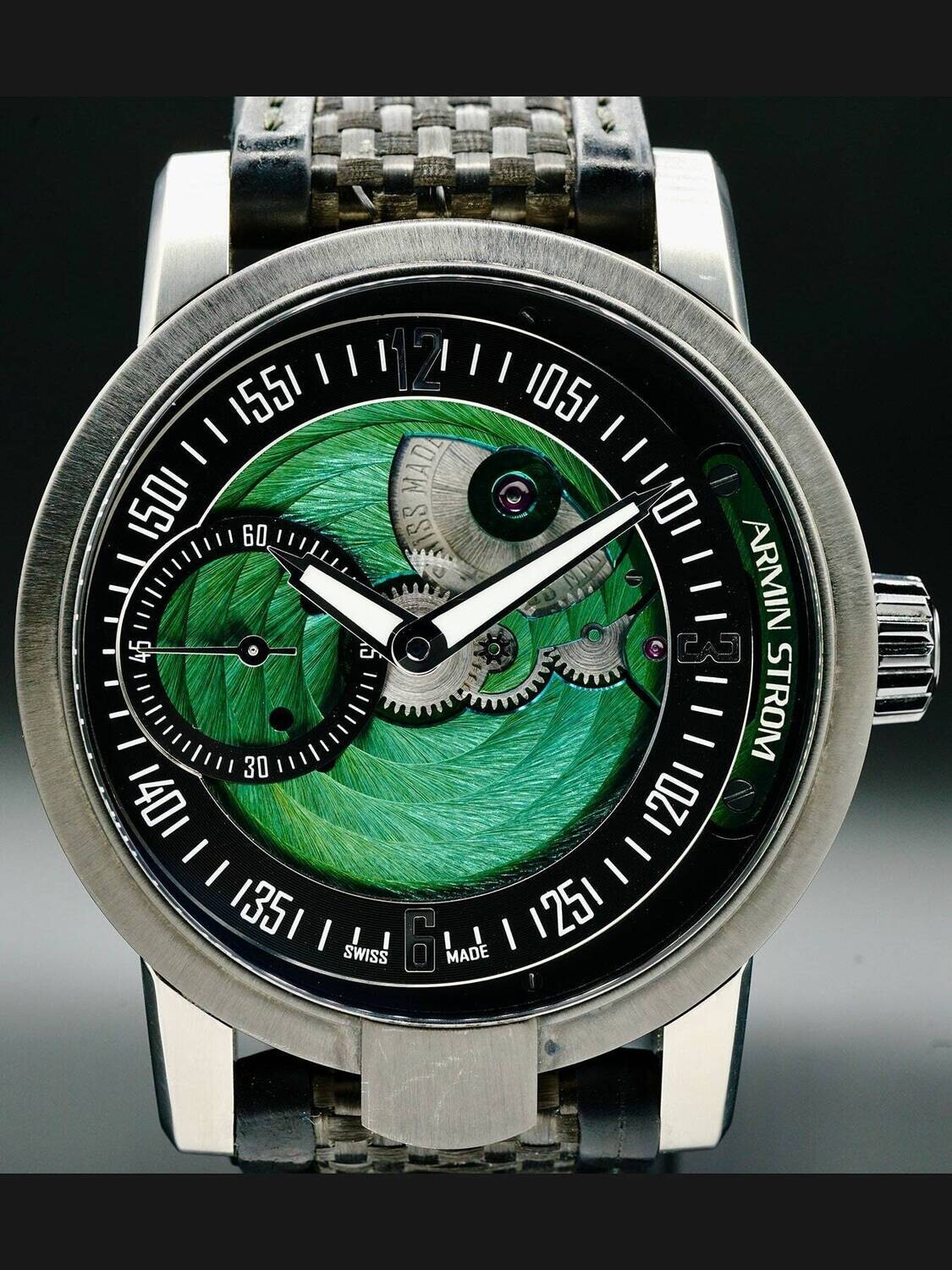 アムアム様 Armin Strom Manual Chameleon Green Dial #1 - Exquisite Timepieces