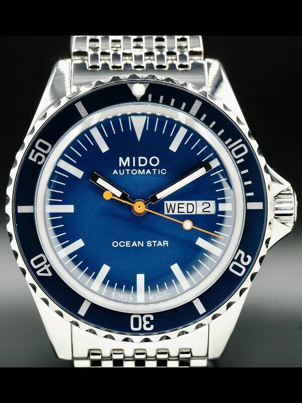 Mido Ocean Star Blue Dial JSHC5SJWX