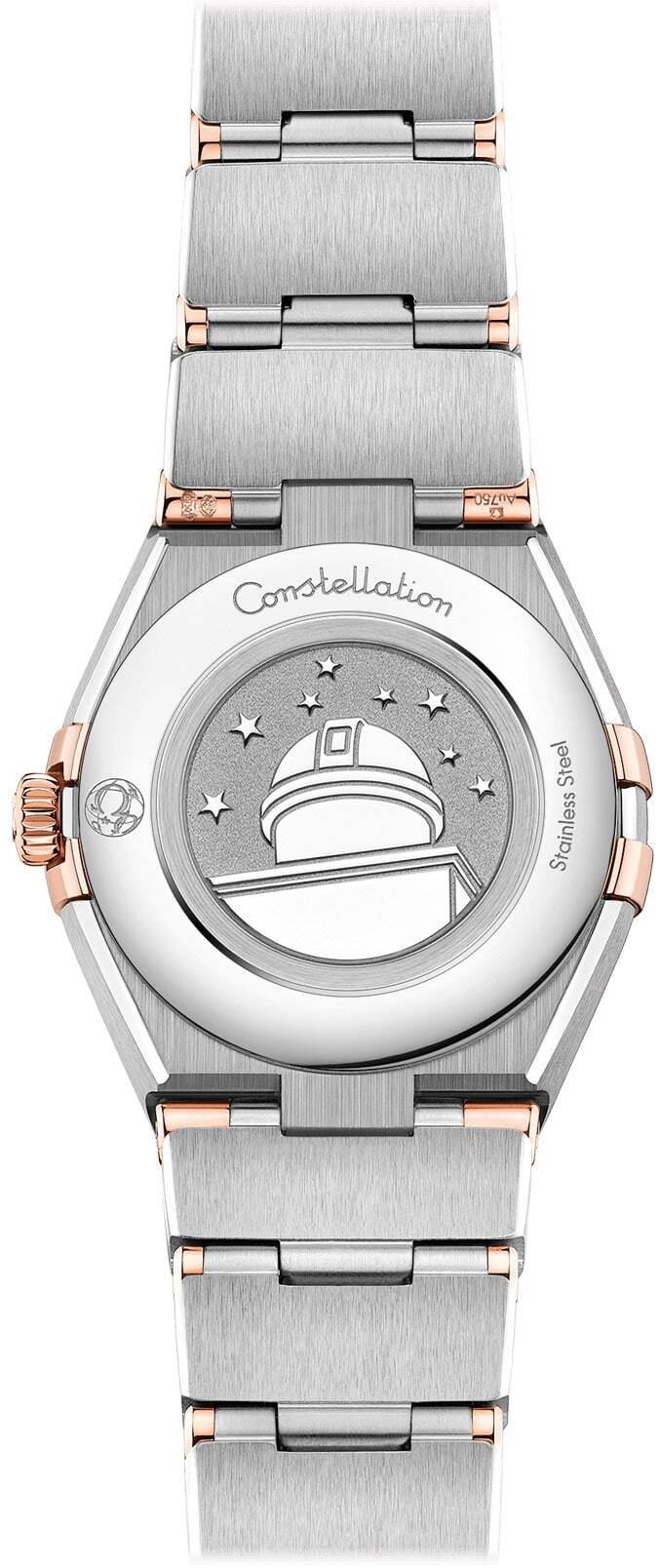 【国内即納】OMEGA Constellation 131.25.25.60.63.001 腕時計 Constellation 28 mm, スティール - セドナゴールド スティール