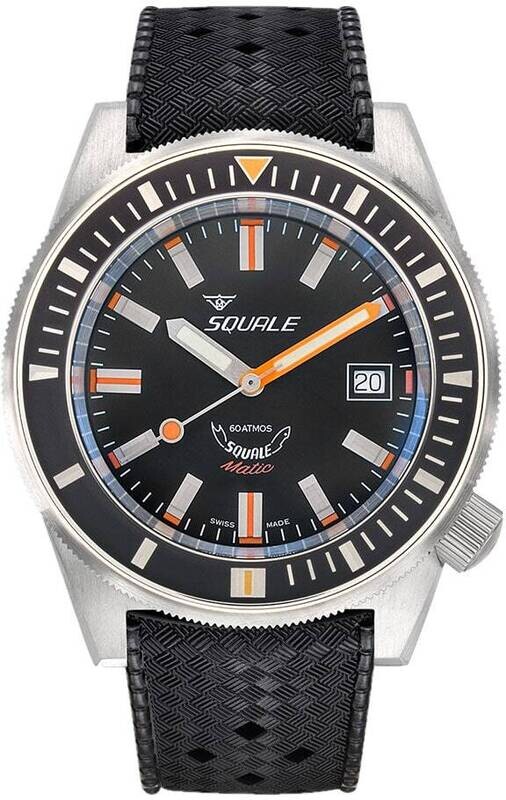 Squale Matic XSG on Rubber Strap MATICXSG.HT