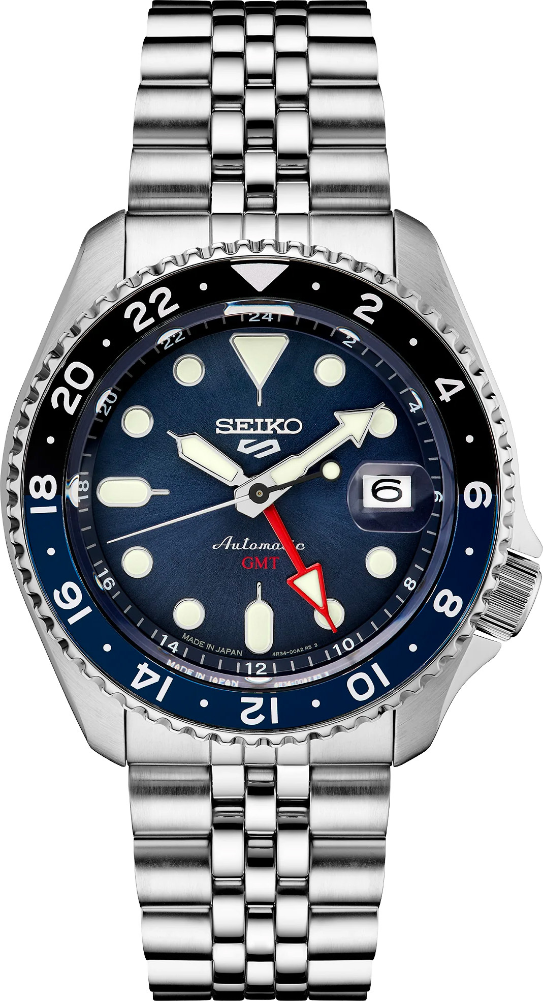 Seiko 5 Sports GMT SSK003 - Exquisite Timepieces