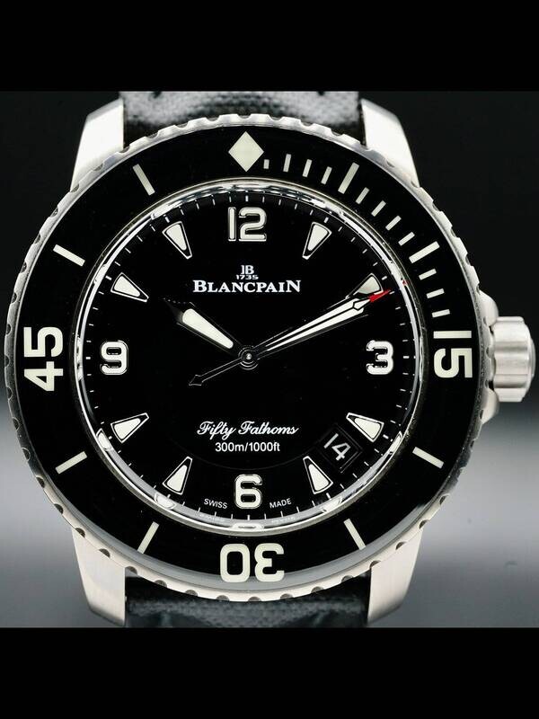 Blancpain Fifty Fathoms Titanium 5015-12B30-B52A