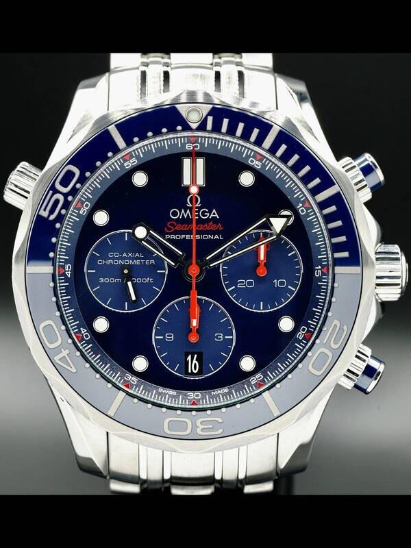 Omega Seamaster Diver 300M Co-Axial Chronograph 44mm 212.30.44.50.03.001