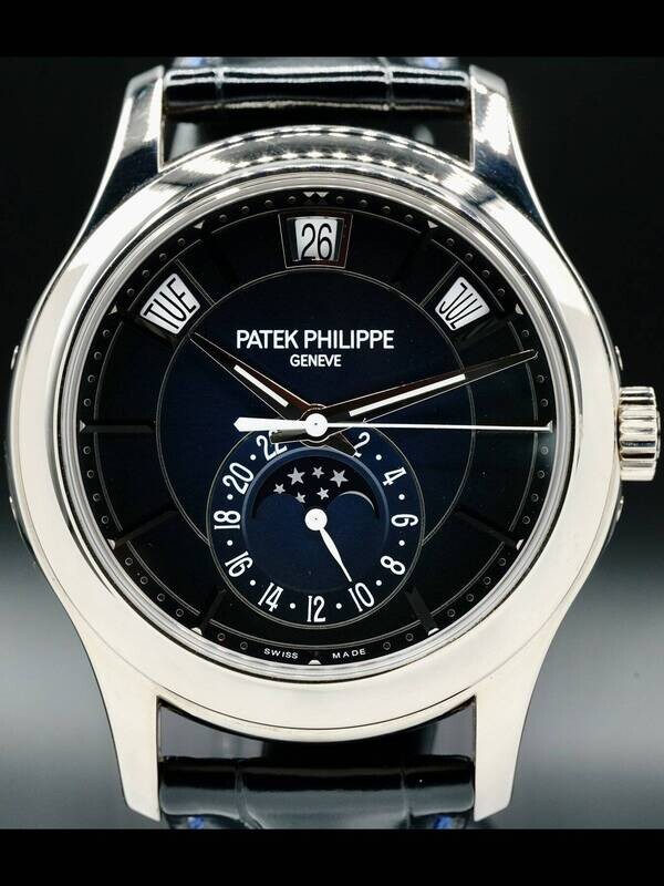 Patek Philippe Complications Moon Phases Annual Calendar 5205G-013
