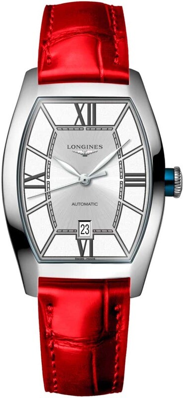 Longines Evidenza Silver Dial on Strap L2.142.4.76.2