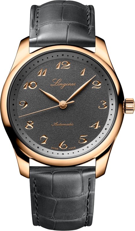 Longines Master Collection 190th Anniversary Pink Gold Anthracite Dial