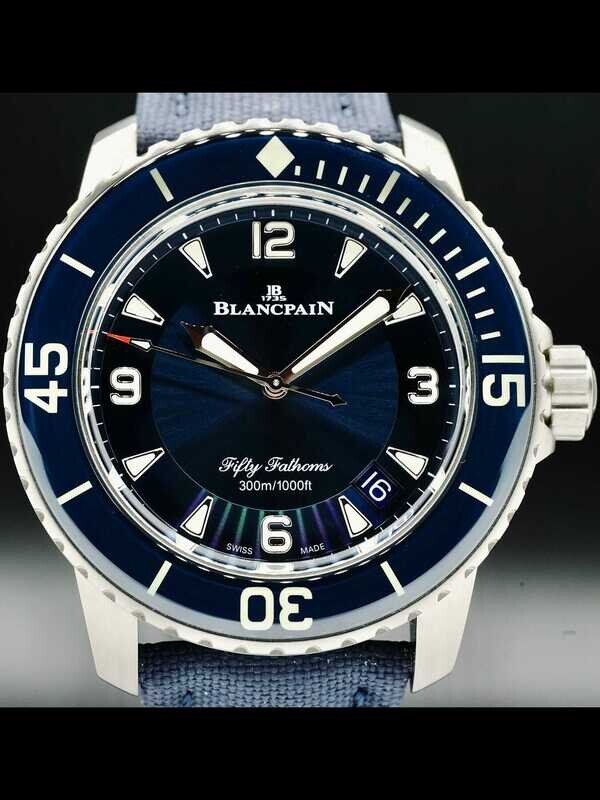 Blancpain Fifty Fathoms Blue 5015 12B40 O52A