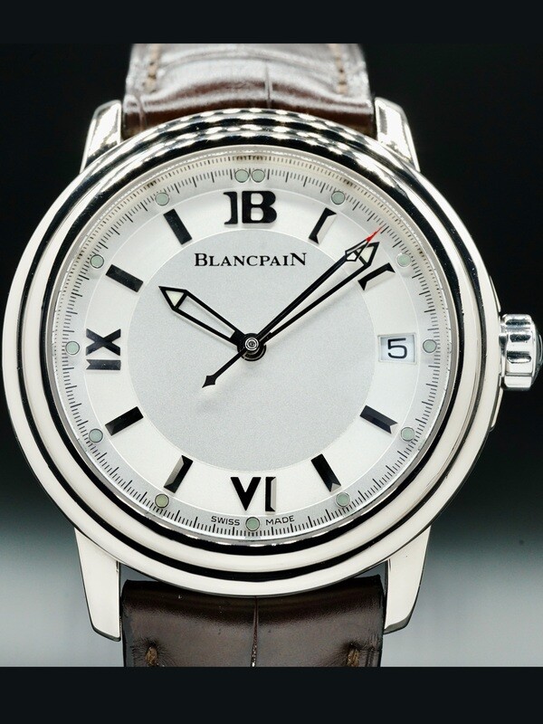 Blancpain Leman Ultra-Slim on Strap 2100 1127 53