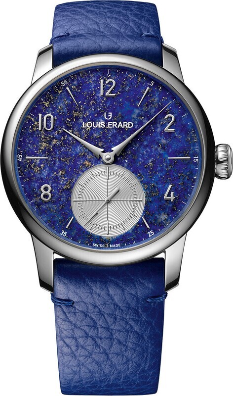 Louis Erard Petite Seconde Lapis Lazuli - Exquisite Timepieces