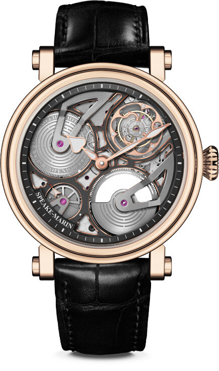 Speake-Marin One & Two Openworked Tourbillon 42mm Red Gold