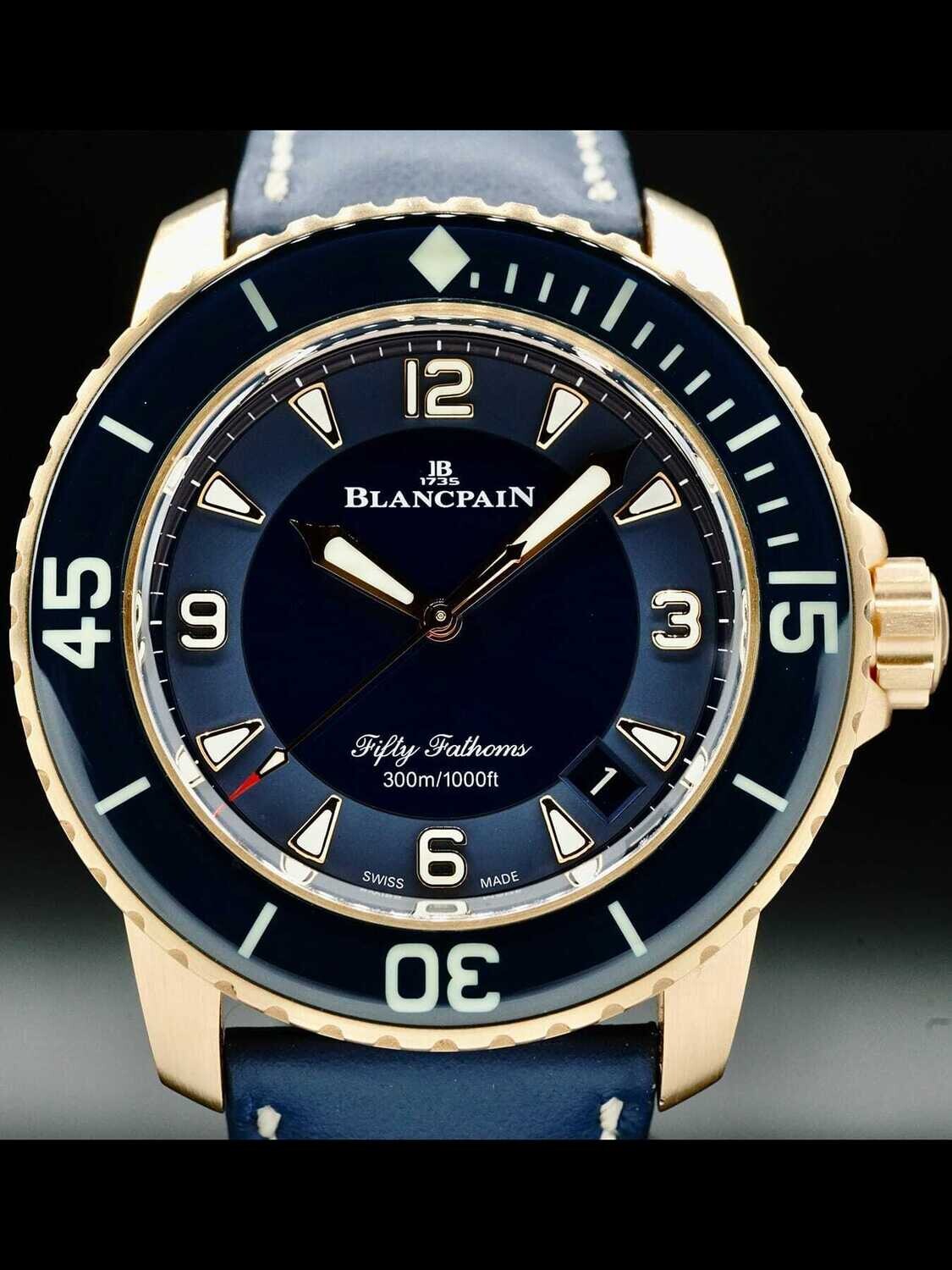 Blancpain Fifty Fathoms Automatic Ceramic 5015 3603C 63B