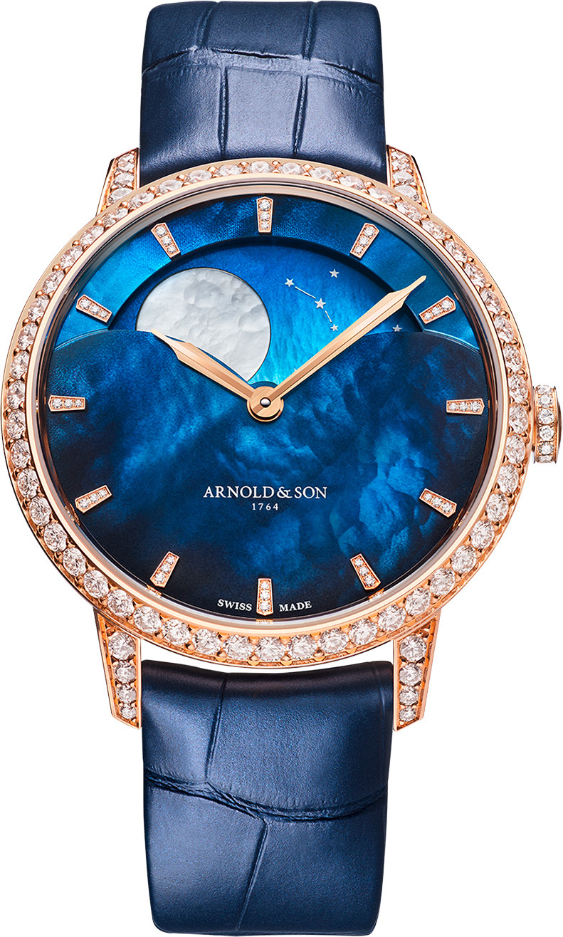 Arnold & Son Perpetual Moon 38 Gold - Exquisite Timepieces