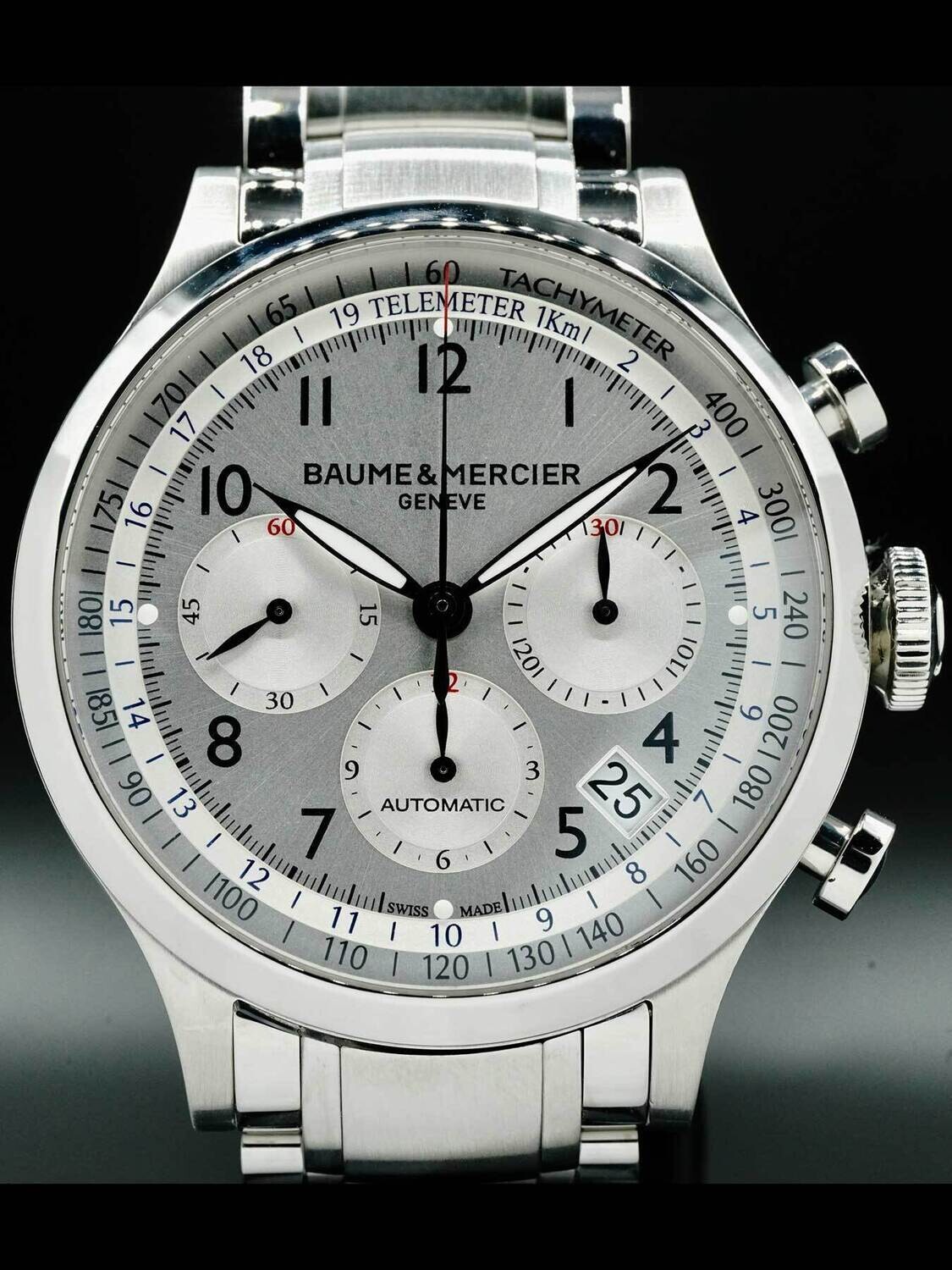 Baume & Mercier Capeland Chronograph MOA10064 - Exquisite Timepieces