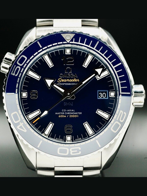 Planet Ocean 600M Omega Co‑Axial Master Chronometer 43.5 mm 215.33.44.21.03.001