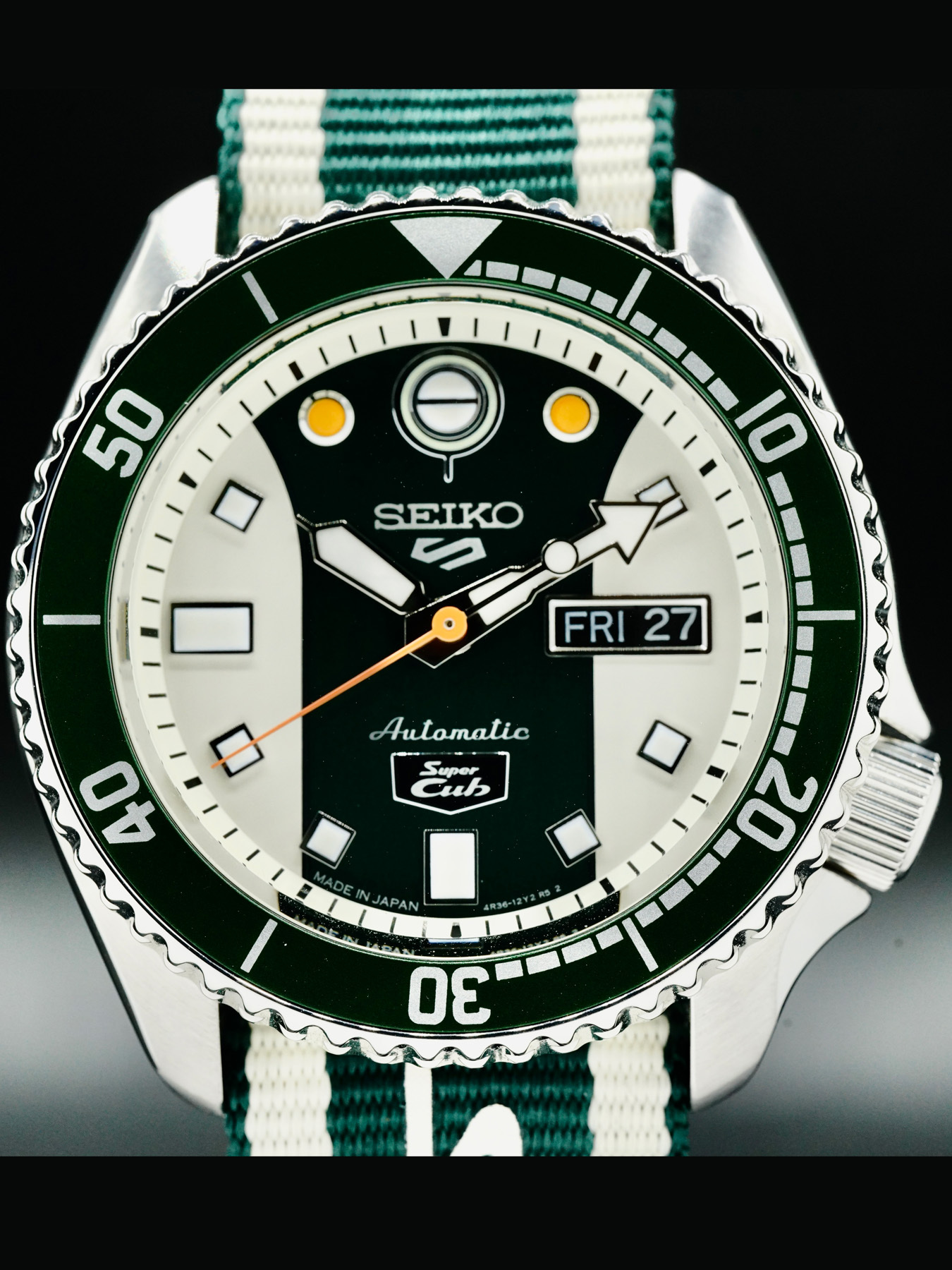 Seiko 5 Sports Honda Cub SRPJ49 - Exquisite Timepieces