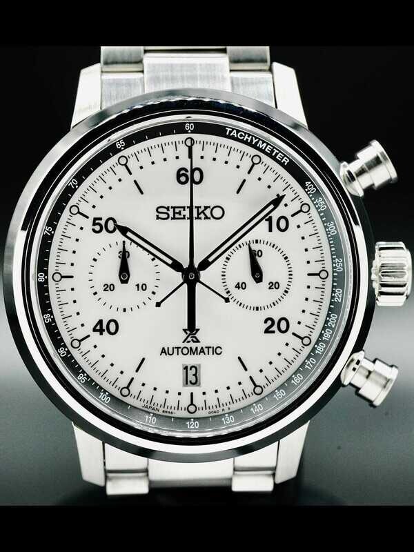Seiko Prospex Speedtimer Mechanical Chronograph Limited Edition SRQ035-  Exquisite Timepieces