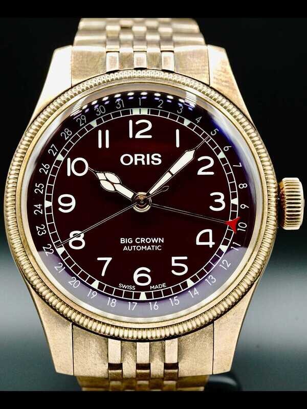 Oris Big Crown Bronze Pointer Date 01 754 7741 3168