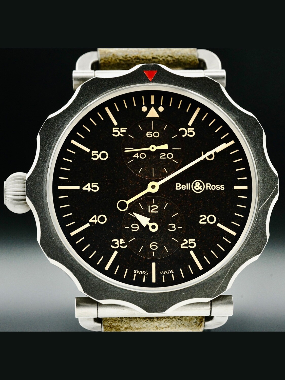 ぽ*太様 Bell&Ross Vintage WW2 Bomber Regula Bell & Ross Vintage Regulator WW2 Bomber BR WW2-71-SP - Exquisite